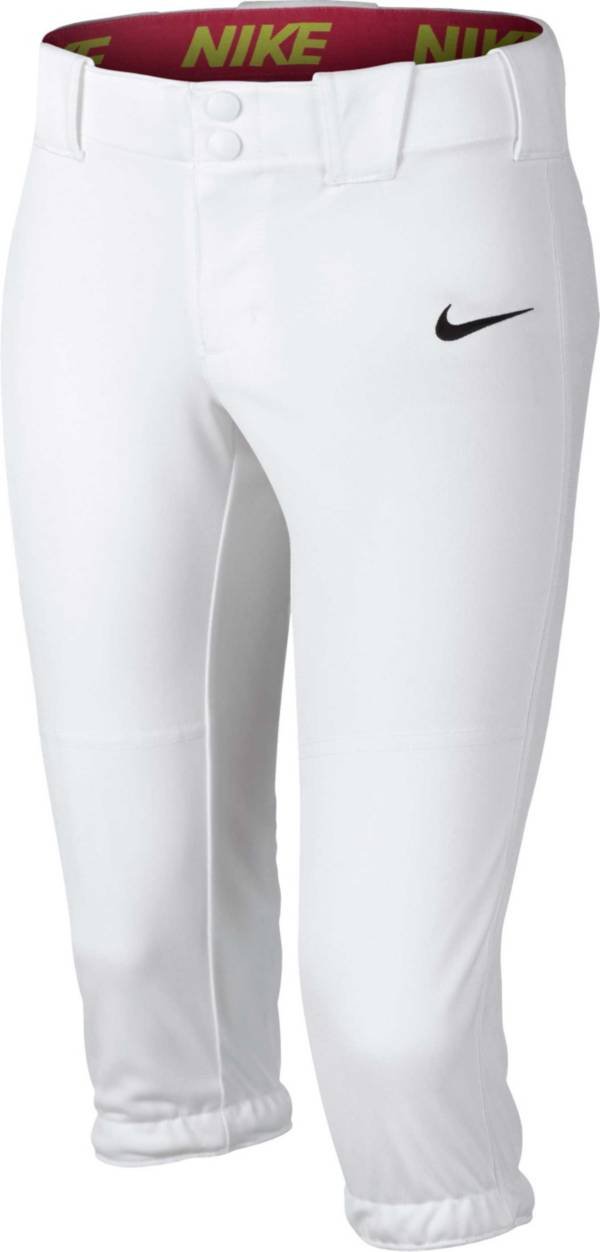 Nike Girls' Diamond Invader ¾ Length Softball Pants