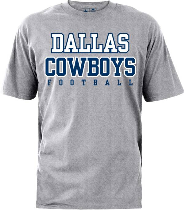 Dallas Cowboys Merchandising Men's Practice Grey T-Shirt