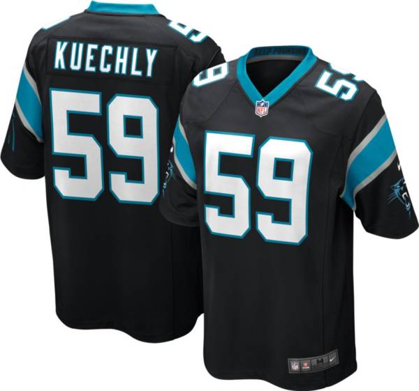 Nike Men's Carolina Panthers Luke Kuechly #59 Black Game Jersey