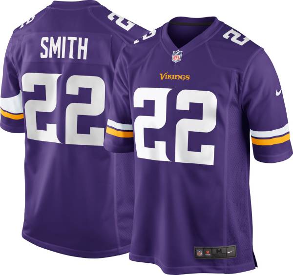 Nike Men's Minnesota Vikings Harrison Smith #22 Purple Game Jersey