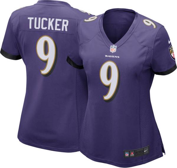 Nike Women's Baltimore Ravens Justin Tucker #9 Purple Game Jersey product image