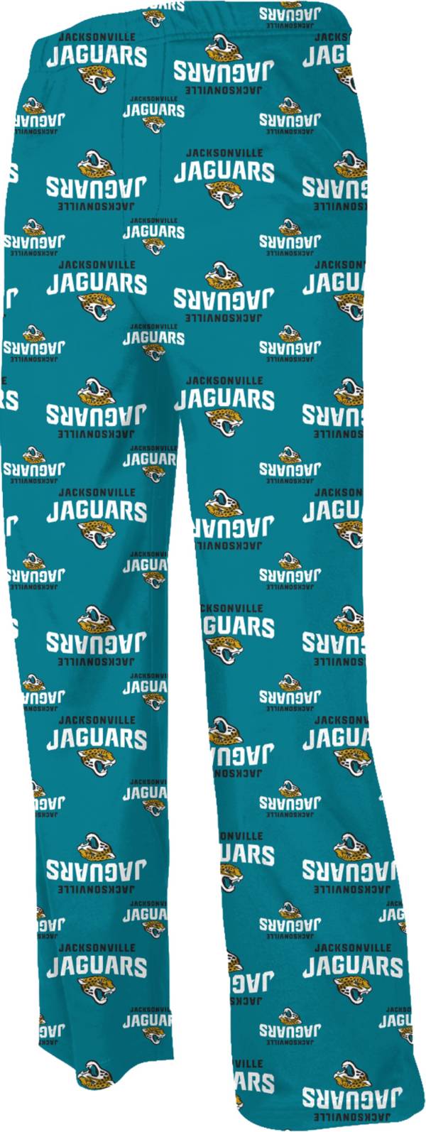 NFL Team Apparel Youth Jacksonville Jaguars Jersey Teal Print Pants