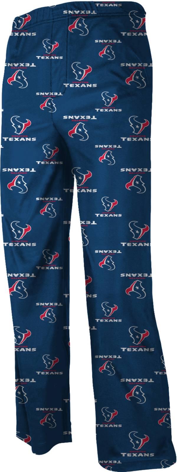 NFL Team Apparel Youth Houston Texans Printed Navy Pants product image
