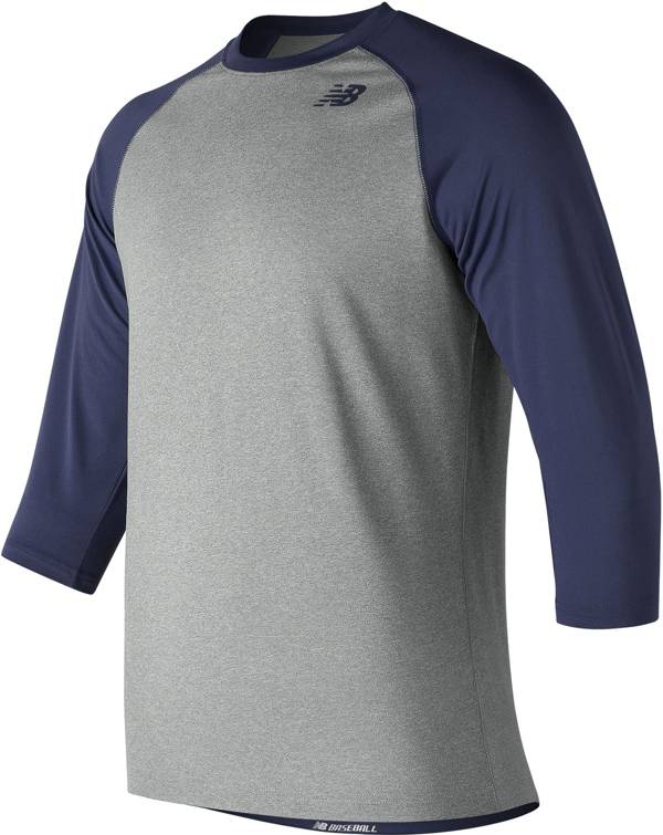 New Balance Men's ¾ Sleeve Baseball Shirt