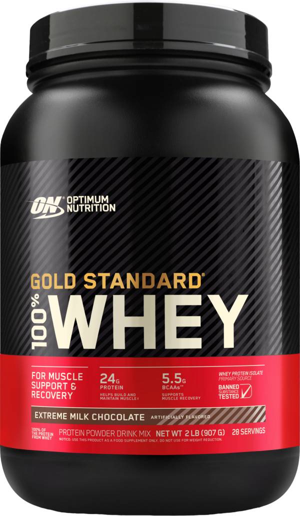 Optimum Nutrition 100% Whey Gold Standard Double Rich Chocolate 2 lbs product image