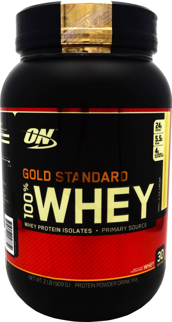 Optimum Nutrition 100% Whey Gold Standard Vanilla Ice Cream 2 lbs product image
