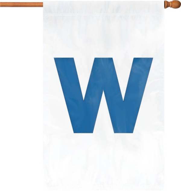 Party Animal Chicago Cubs "W" House Flag