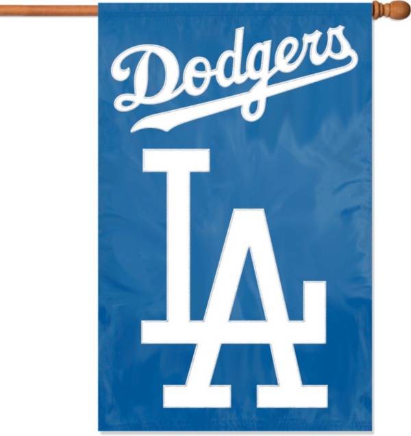 Party Animal Los Angeles Dodgers Applique Banner Flag