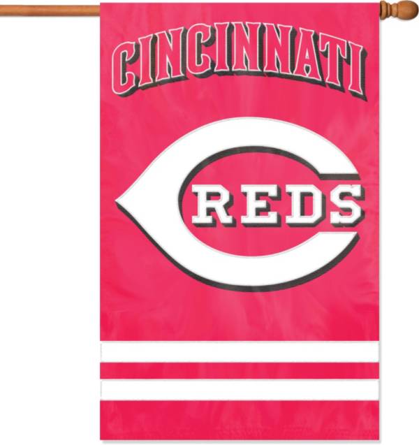 Party Animal Cincinnati Reds Applique Banner Flag product image
