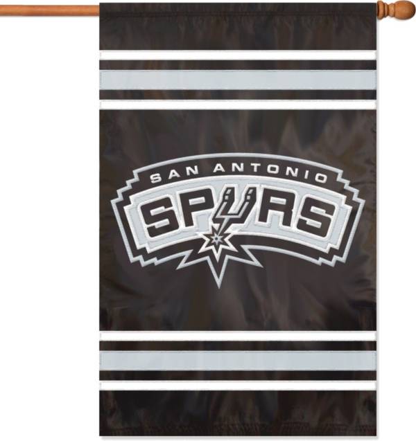 Party Animal San Antonio Spurs Applique Banner Flag
