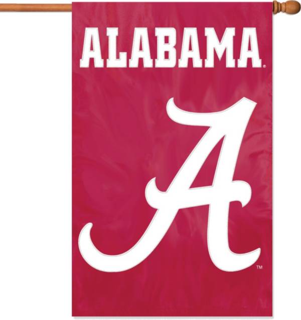 Party Animal Alabama Crimson Tide Applique Banner Flag