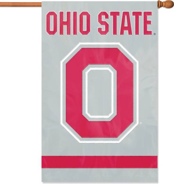 Party Animal Ohio State Buckeyes Applique Banner Flag