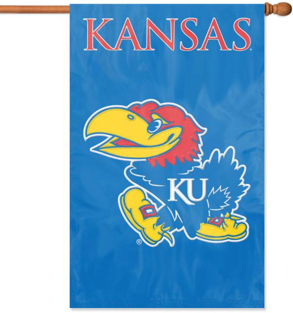 Party Animal Kansas Jayhawks Applique Banner Flag