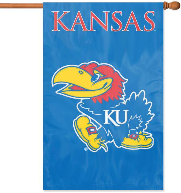 Party Animal Kansas Jayhawks Applique Banner Flag product image