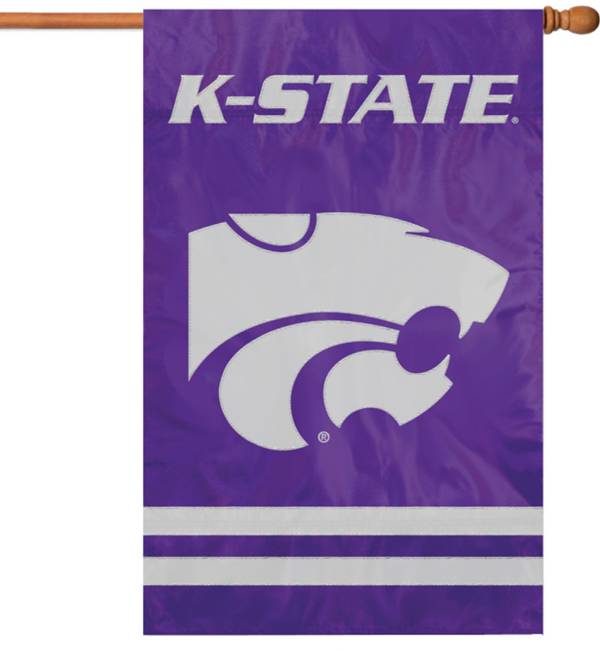 Party Animal Kansas State Wildcats Applique Banner Flag