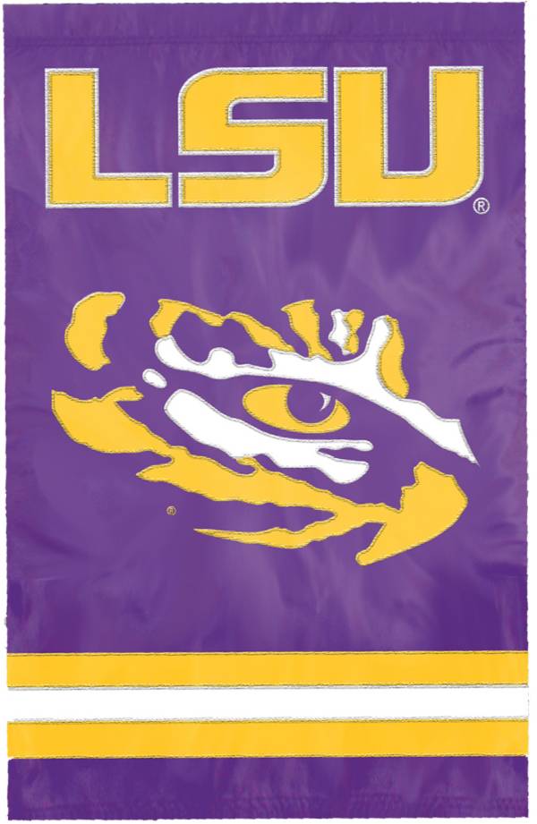 Party Animal LSU Tigers Applique Banner Flag