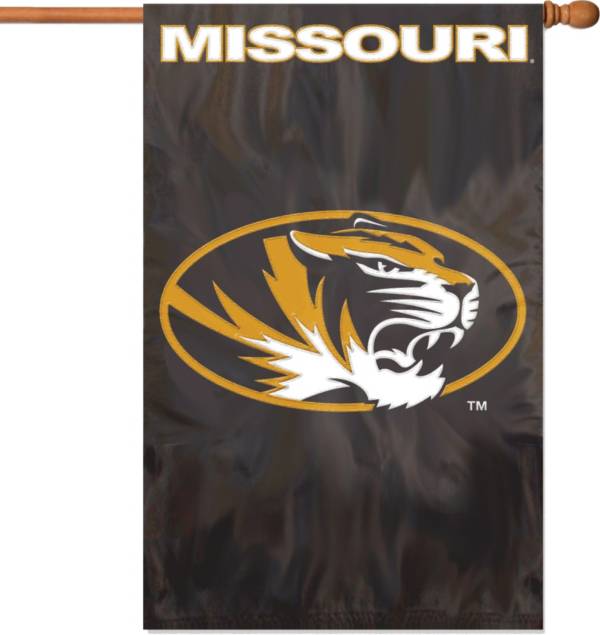 Party Animal Missouri Tigers Applique Banner Flag