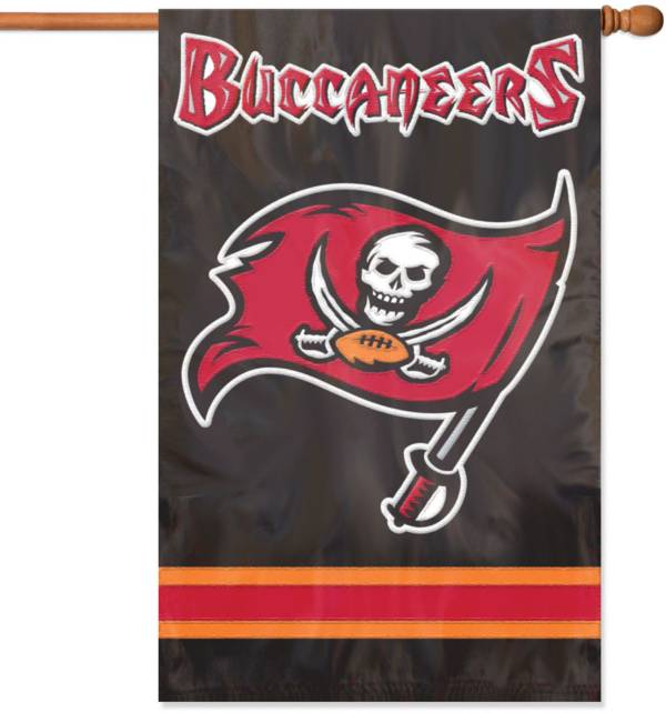 Party Animal Tampa Bay Buccaneers Applique Banner Flag product image