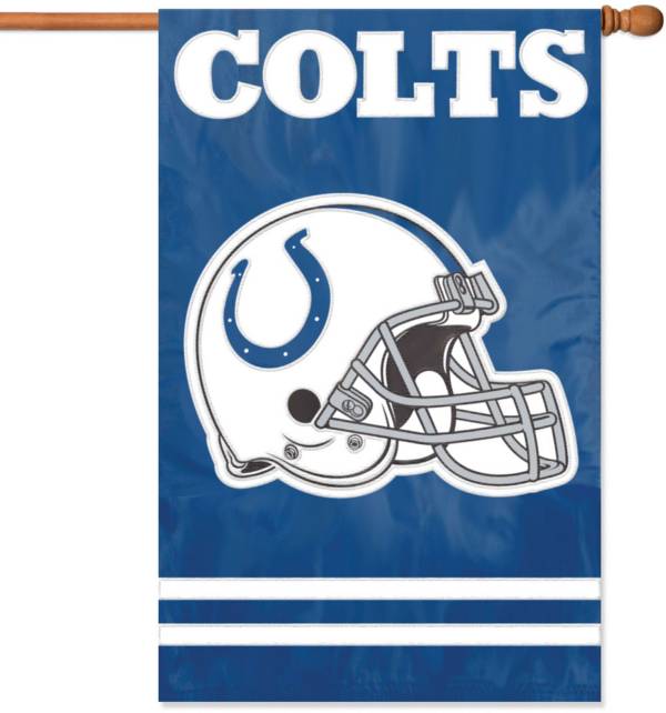 Party Animal Indianapolis Colts Applique Banner Flag