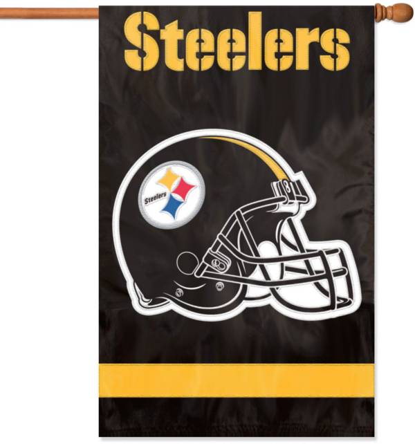 Party Animal Pittsburgh Steelers Applique Banner Flag product image
