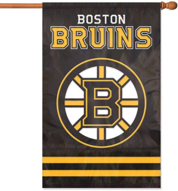 Party Animal Boston Bruins Applique Banner Flag