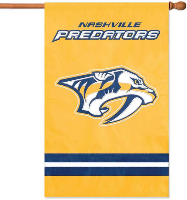 Party Animal Nashville Predators Applique Banner Flag