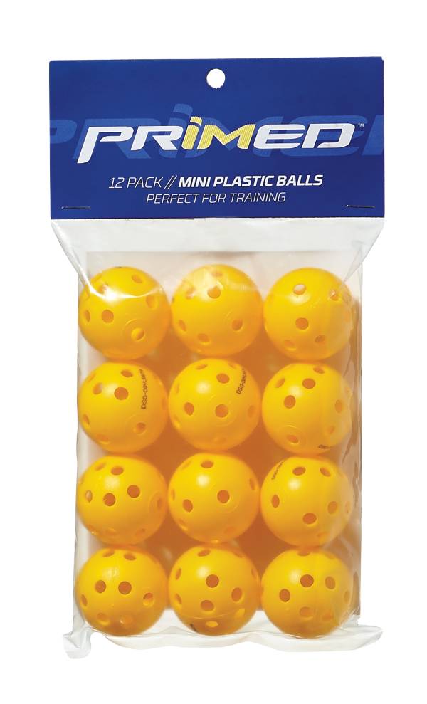 PRIMED Mini Plastic Training Balls - 12 Pack