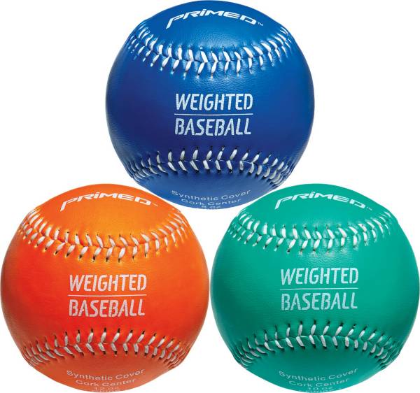 PRIMED Weighted Baseballs - 3 Pack