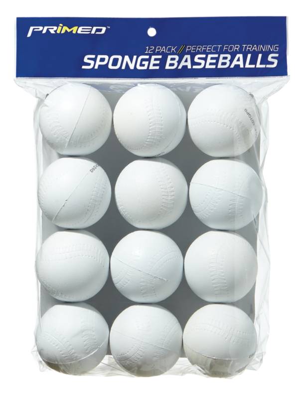 PRIMED Sponge Training Baseballs - 12 Pack