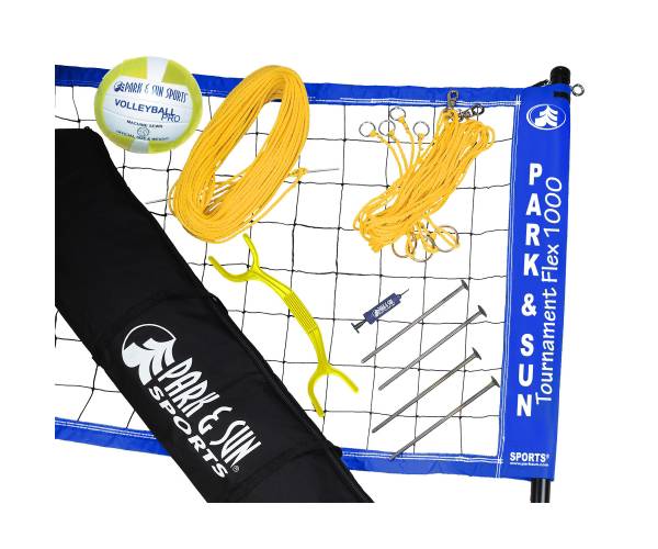 Park & Sun Tournament Flex 1000 Volleyball Set | Dick's Sporting Goods