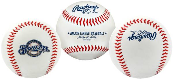 Rawlings Milwaukee Brewers Team Logo Baseball