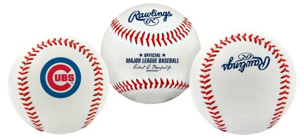 Rawlings Chicago Cubs Logo Baseball
