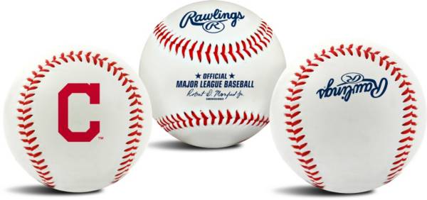 Rawlings Cleveland Indians Logo Baseball