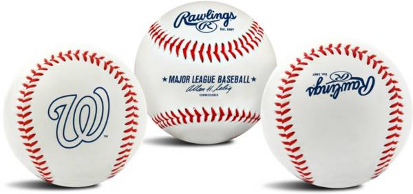 Rawlings Washington Nationals Logo Baseball