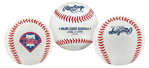 Rawlings Philadelphia Phillies Logo Baseball