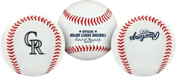 Rawlings Colorado Rockies Logo Baseball