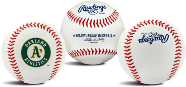 Rawlings Oakland Athletics Logo Baseball