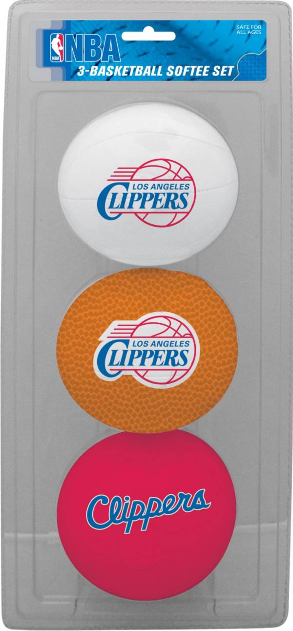 Rawlings Los Angeles Clippers Softee Basketball Three-Ball Set