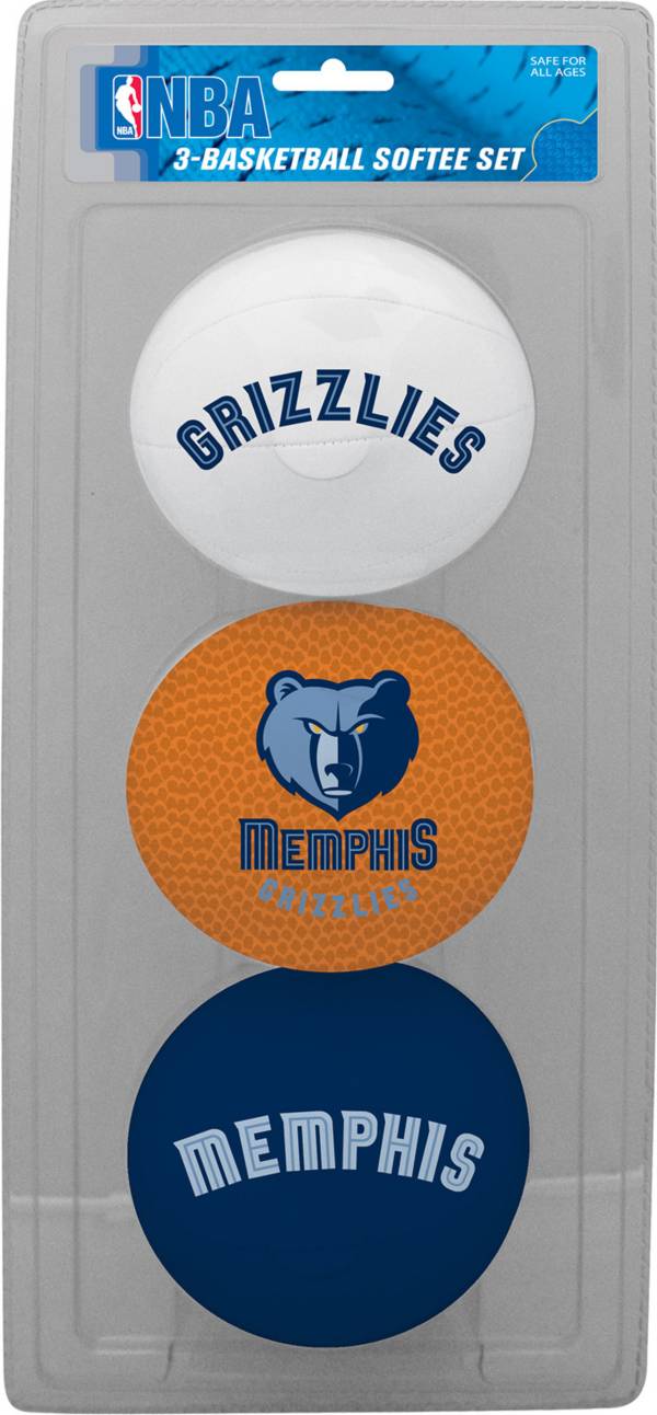 Rawlings Memphis Grizzlies Softee Basketball Three-Ball Set