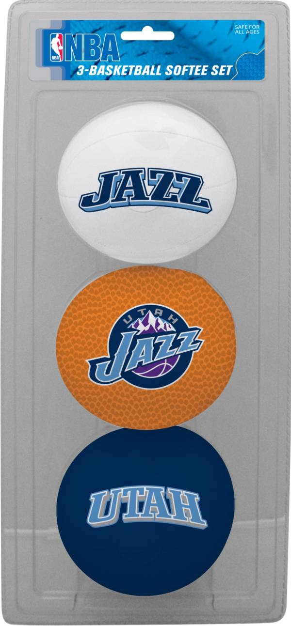 Rawlings Utah Jazz Softee Basketball Three-Ball Set