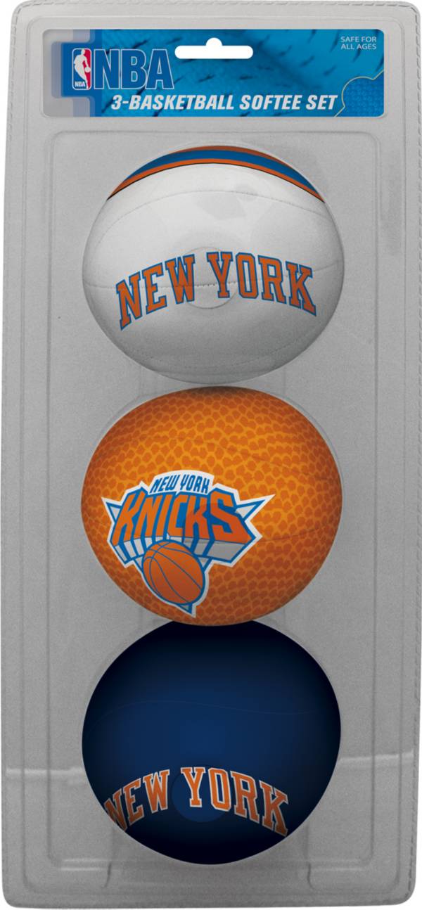 Rawlings New York Knicks Softee Basketball Three-Ball Set