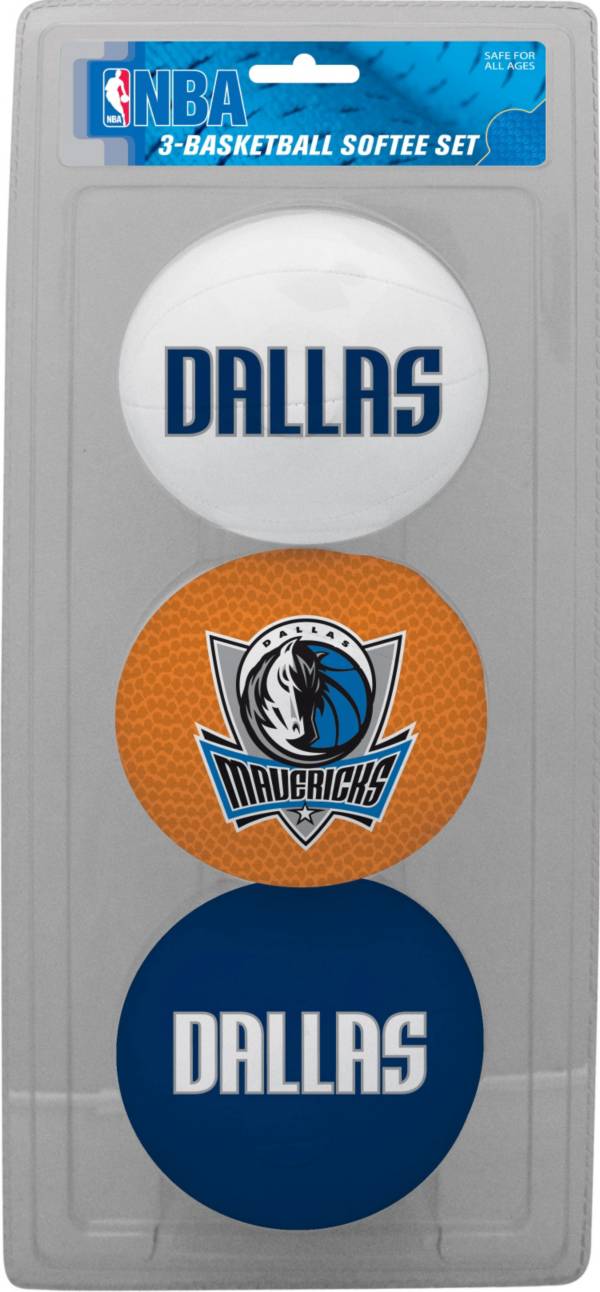 Rawlings Dallas Mavericks Softee Basketball-Three Ball Set