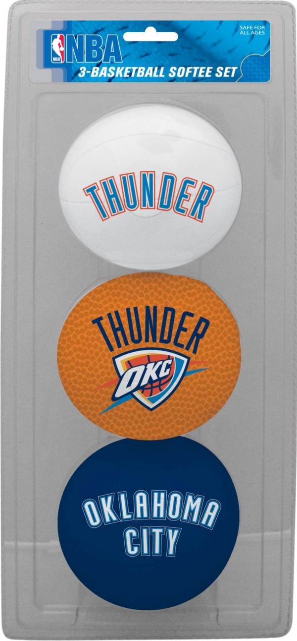 Rawlings Oklahoma City Thunder Softee Basketball Three-Ball Set product image