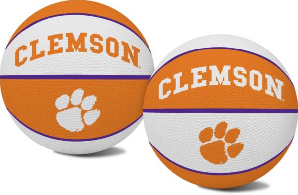 Rawlings Clemson Tigers Alley Oop Youth-Sized Rubber Basketball