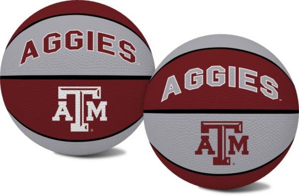 Rawlings Texas A&M Aggies Alley Oop Youth-Sized Rubber Basketball