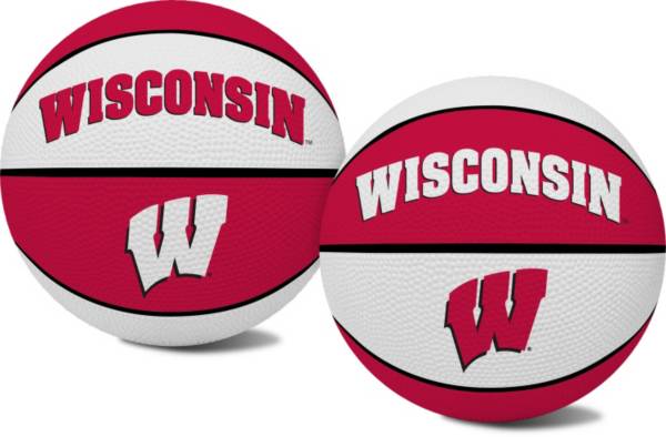 Rawlings Wisconsin Badgers Alley Oop Youth-Sized Basketball