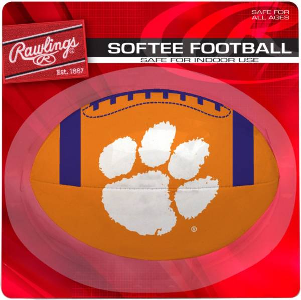 Rawlings Clemson Tigers Quick Toss Softee Football