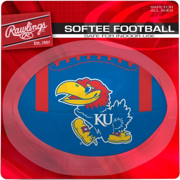 Rawlings Kansas Jayhawks Quick Toss Softee Football