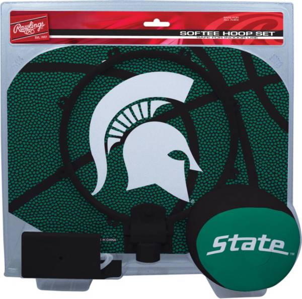 Rawlings Michigan State Spartans Slam Dunk Softee Hoop Set