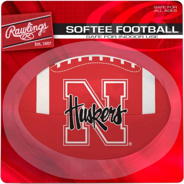 Rawlings Nebraska Cornhuskers Quick Toss Softee Football